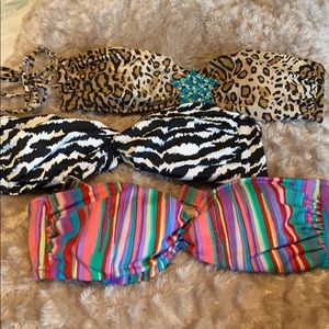 Victoria’s Secret Bikini Tops size S and M Bundle